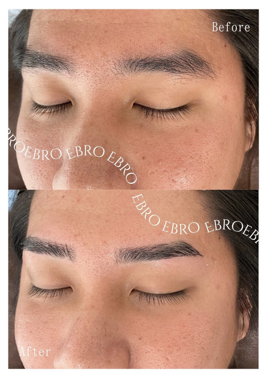 メンズまゆげ専門 Ebro　スタイリング例2